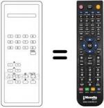 Télécommande équivalente TC 30 D