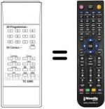 Télécommande équivalente TC 339 C