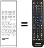 Télécommande équivalente TC 4600