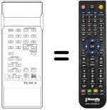Télécommande équivalente TC 52 A