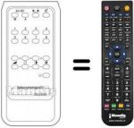 Télécommande équivalente TC 8
