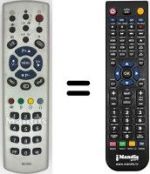 Télécommande équivalente Hoher H 20L 10