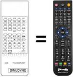 Télécommande équivalente TELECOMPUTER 5520