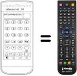 Télécommande équivalente 583.274