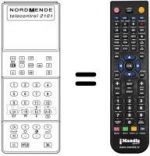 Télécommande équivalente TELECONTROL 2101
