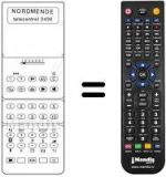 Télécommande équivalente TELECONTROL 2436