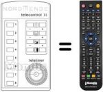 Télécommande équivalente TELECONTROL III