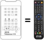 Télécommande équivalente TELESENSOR IIB