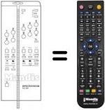 Télécommande équivalente TLC 331