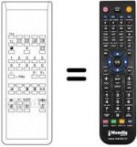 Télécommande équivalente Univox TM 90 OSD