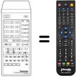 Télécommande équivalente TNQ 8E 0403
