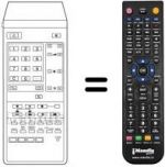Télécommande équivalente TNQ 8E 0406