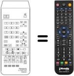 Télécommande équivalente TNQ 8E 0407