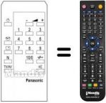Télécommande équivalente TNQ 8E 0417