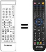 Télécommande équivalente TNQ 8E 0431