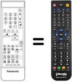 Télécommande équivalente TNQ 8E 0440