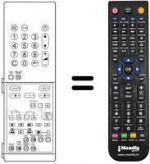 Télécommande équivalente TNQ 8E 0441