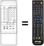 Télécommande équivalente TNQ 8E 0442