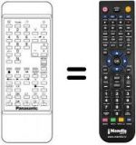 Télécommande équivalente TNQ 8E 0445