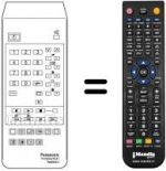 Télécommande équivalente TNQ 8E 0413