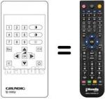 Télécommande équivalente TP EASY