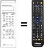 Télécommande équivalente TRB-16 B