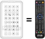 Télécommande équivalente TELECOMPUTER 99-16