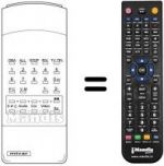 Télécommande équivalente TT 23