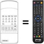Télécommande équivalente TT 17