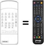 Télécommande équivalente TT 8-99