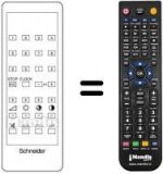 Télécommande équivalente TV 5 MONO