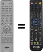 Télécommande équivalente Targa LT 3230