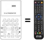 Télécommande équivalente UFB 3 U