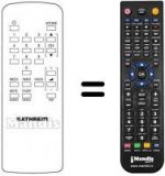 Télécommande équivalente UFD 200