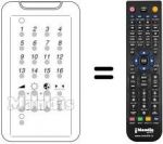 Télécommande équivalente UNIVERSUM 9251102