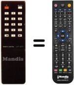 Télécommande équivalente UST 7007