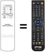 Télécommande équivalente UX-980