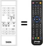 Télécommande équivalente V 1205 K
