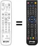 Télécommande équivalente VR 172 L