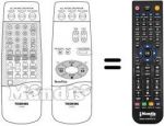 Télécommande équivalente VT-854 G
