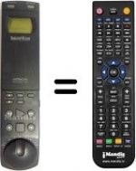 Télécommande équivalente VT-RM 264 E