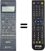 Télécommande équivalente VT-RM 503 E