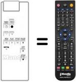 Télécommande équivalente WCR 850