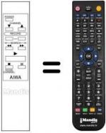 Télécommande équivalente WIRELESS REMOCON