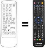 Télécommande équivalente Sinudyne SV 12901