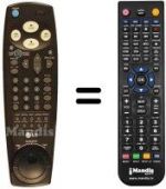Télécommande équivalente LG 2380 P