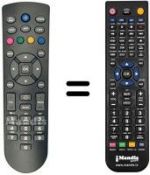 Télécommande équivalente Metronic 441634