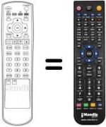 Télécommande équivalente Kaon 570 KTSC