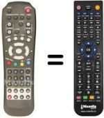 Télécommande équivalente Kaon 570 HC