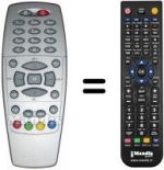 Télécommande équivalente DREAM DM-500 S